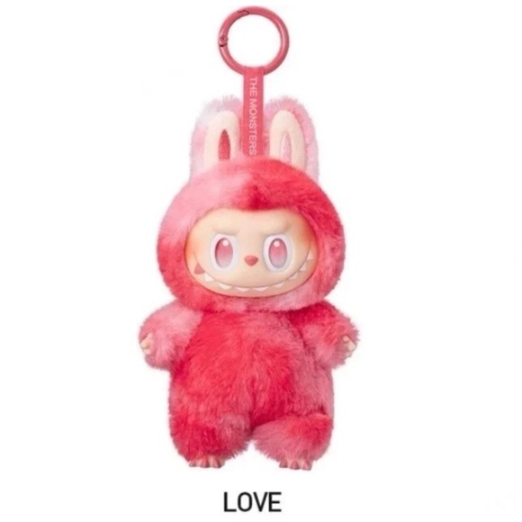 Authentic Pop Mart LABUBU Big Into Energy LOVE ❤️ Plush Blind Box Sealed NEW - Picture 1 of 7